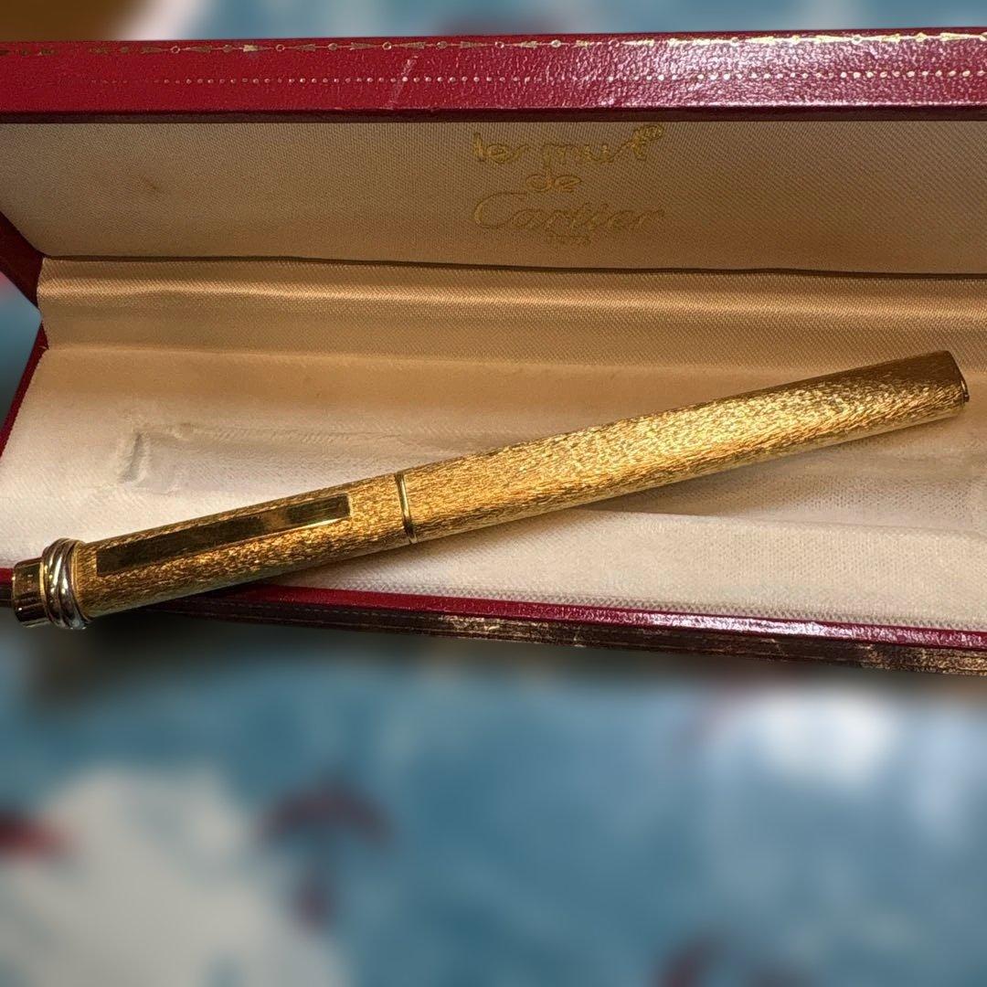 カルティエ　トリニティボールペン　ケース付　状態良好