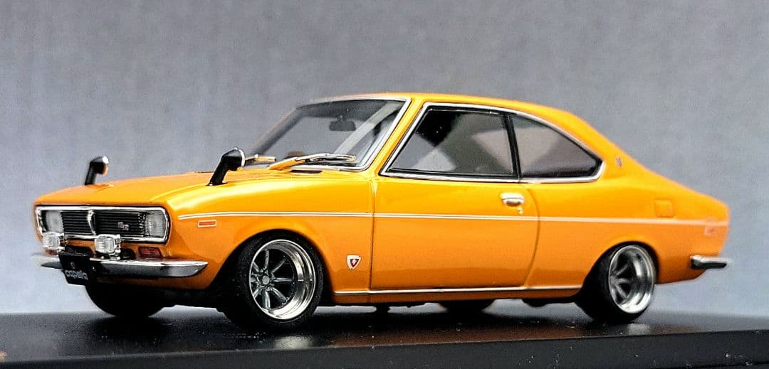 1/43　マツダ　カペラ改　ロータリークーペ　ワタナベ　ホイール　アルミ製深リム