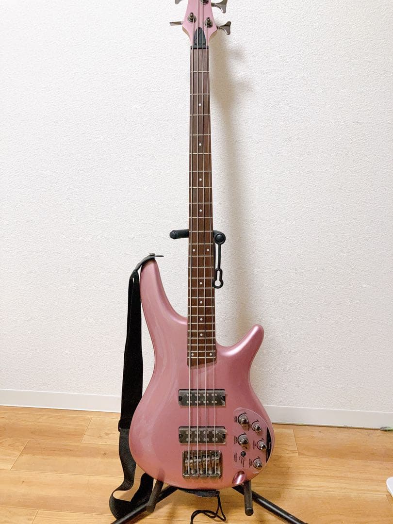 SR300E-PGM 【VOXヘッドホンアンプ エレキベース】ストラップ付