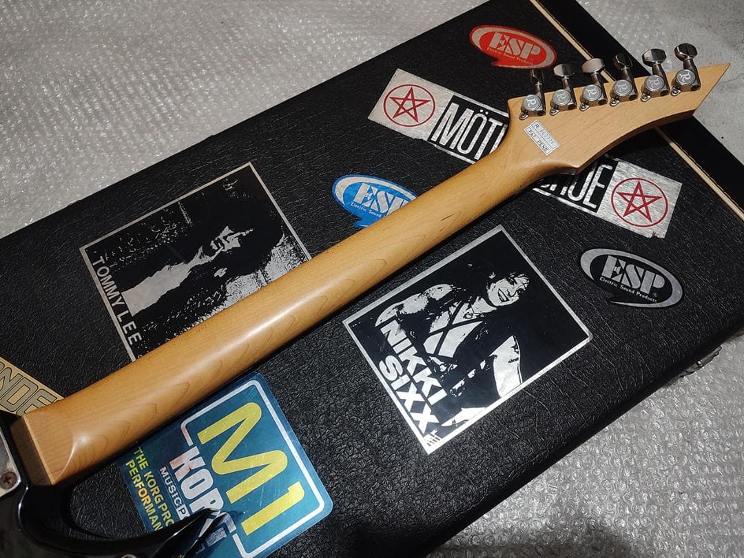 B.C. RICH Warlock エレキギター 86年 日本製 ハードケース付