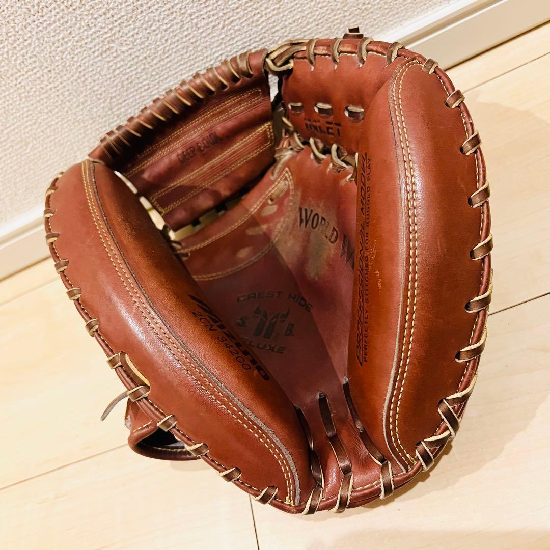 MIZUNO ミズノ ワールドウィン キャッチャーミット ブラウン