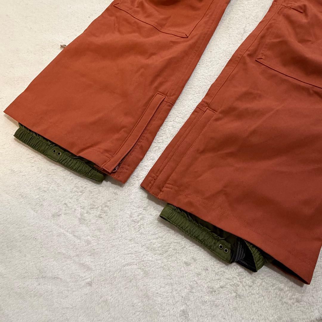 バートン WZ ZEALOUS PT/151051 ビブパンツ タグ付 オレンジ