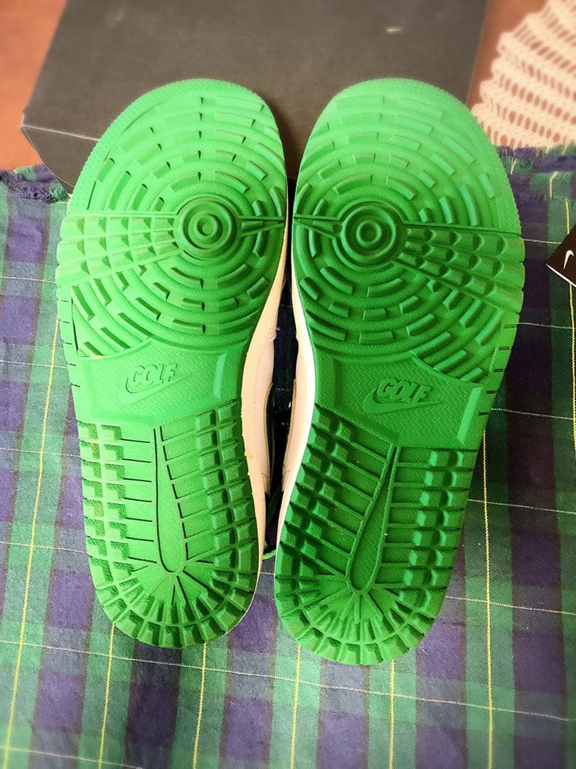 ★Jordan Golf スニーカー ホワイト/グリーン　26.5cm