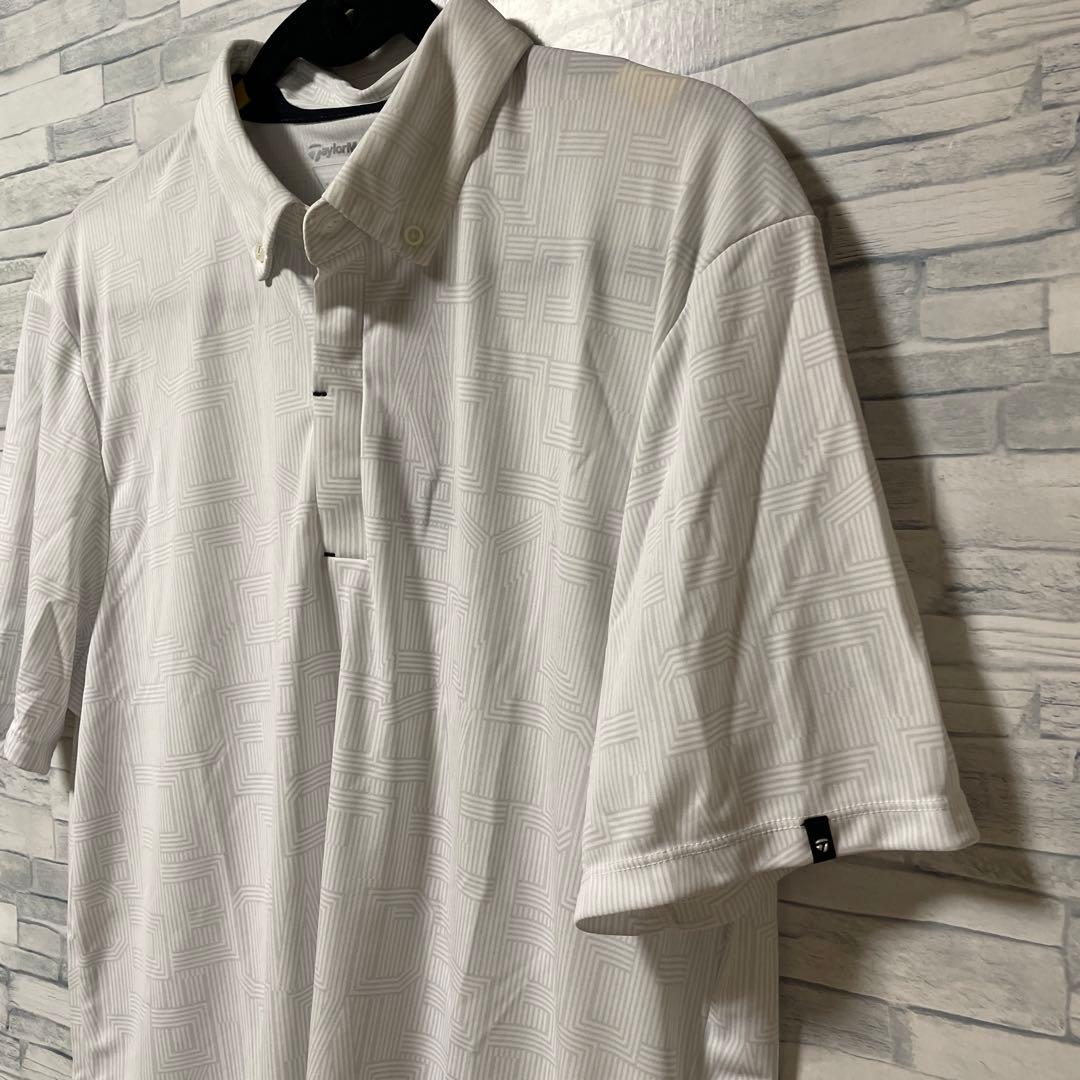 【未使用】TaylorMadeテーラーメイドポロシャツJLY-36/XOグレー系