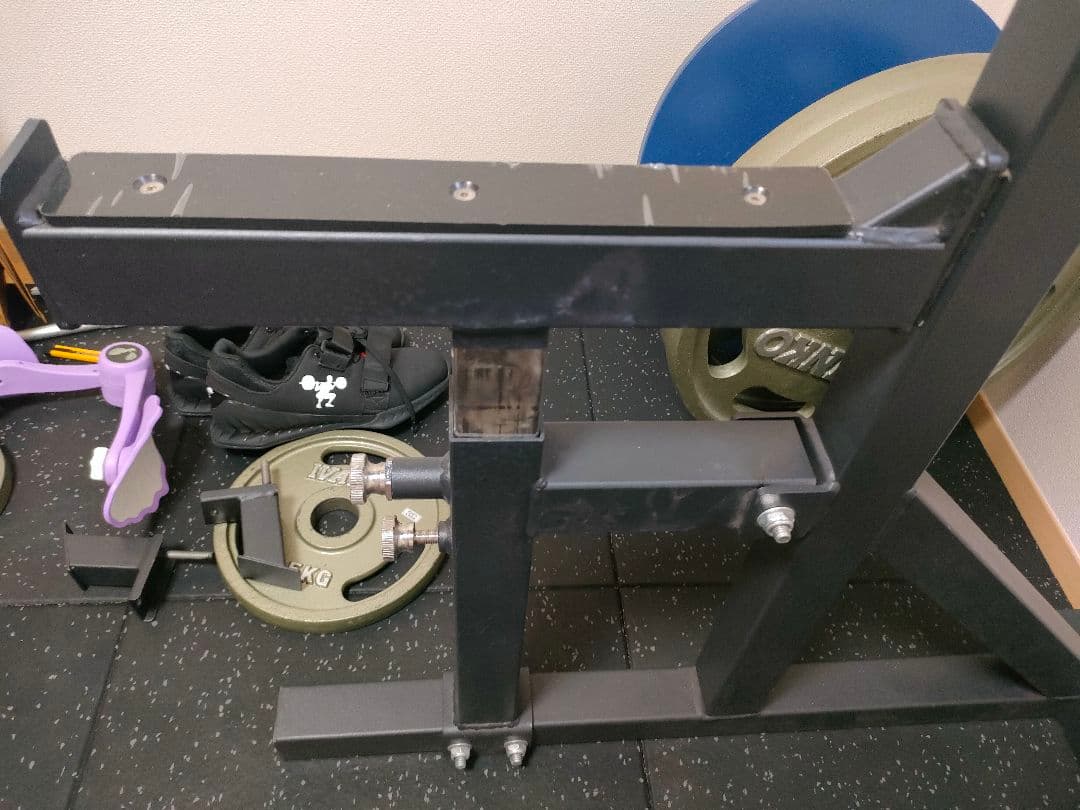 パワードラゴン社製　スクワットラック　コンボラック　セーフティー付　埼玉引取限定