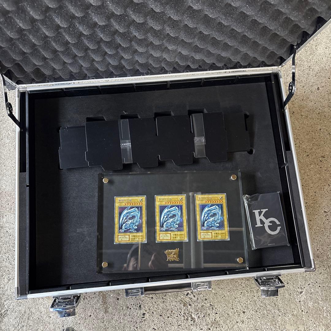 遊戯王 青眼の白龍 ブルーアイズ シークレットレア 海馬セット 25th