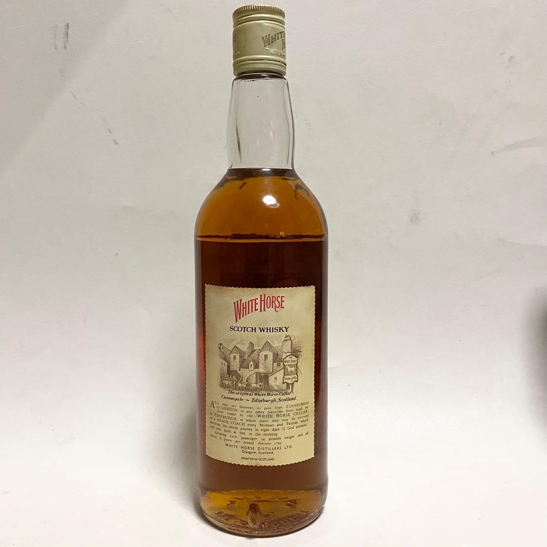 70年代初期 White Horse ホワイトホース ウイスキー オールドボトル