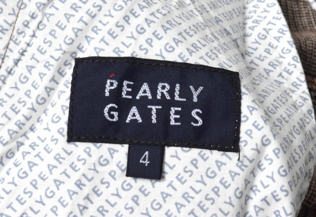 未使用3.3万 パーリーゲイツ 発熱 保温 ソフトサーモ パンツ 4 (M)