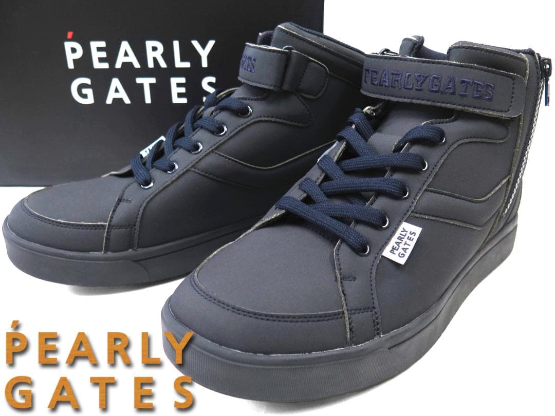 展示品●パーリーゲイツ●ミドルカット　ソフトスパイクゴルフシューズ　26.0cm