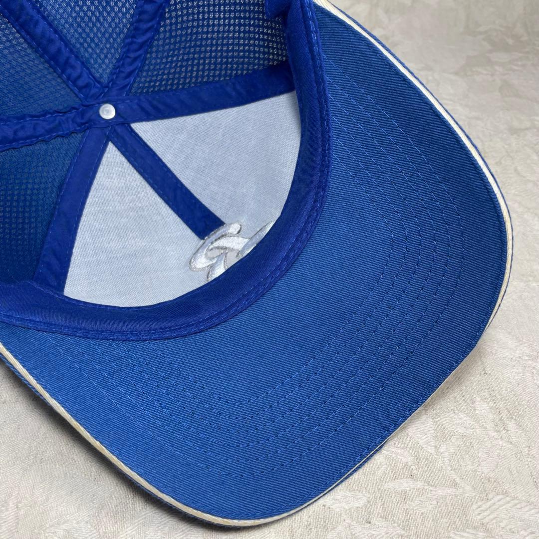 横浜ベイスターズ キャップ 旧ロゴ β ベータ ロイヤル・ブルー