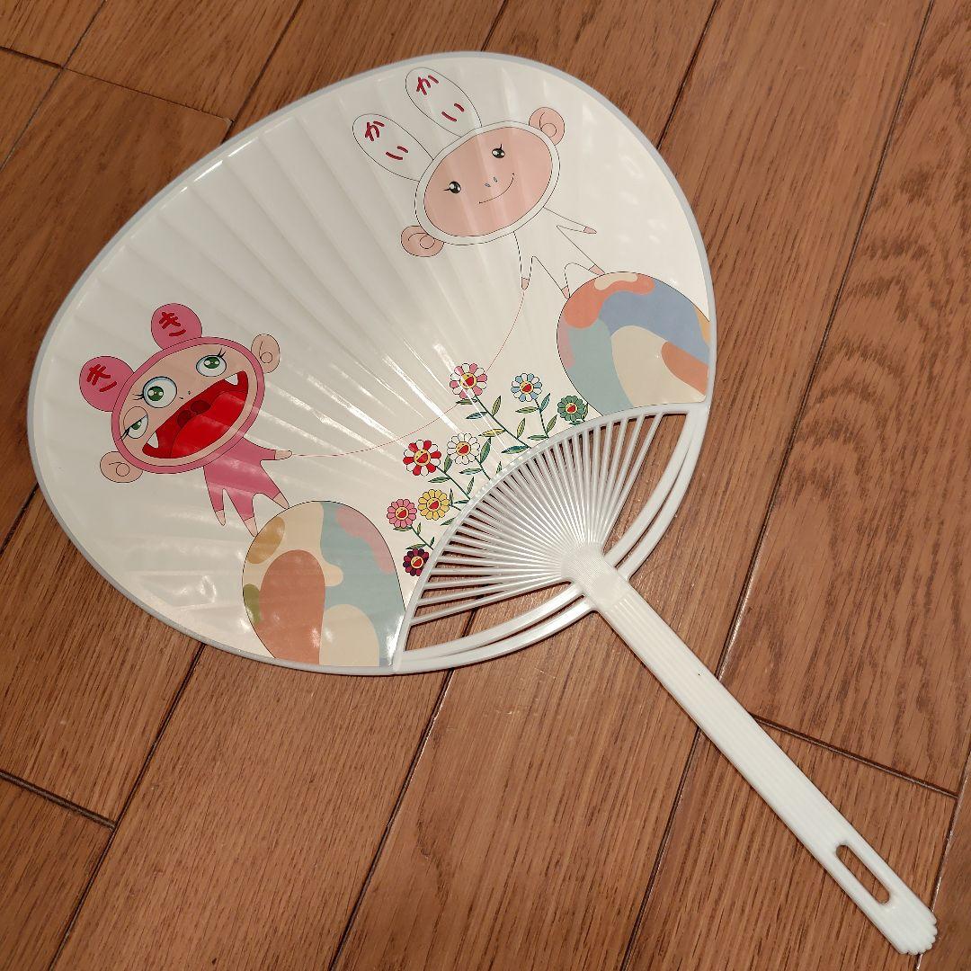 村上隆　うちわ　個展　東京都現代美術館