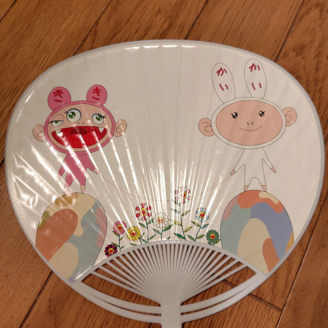 村上隆　うちわ　個展　東京都現代美術館