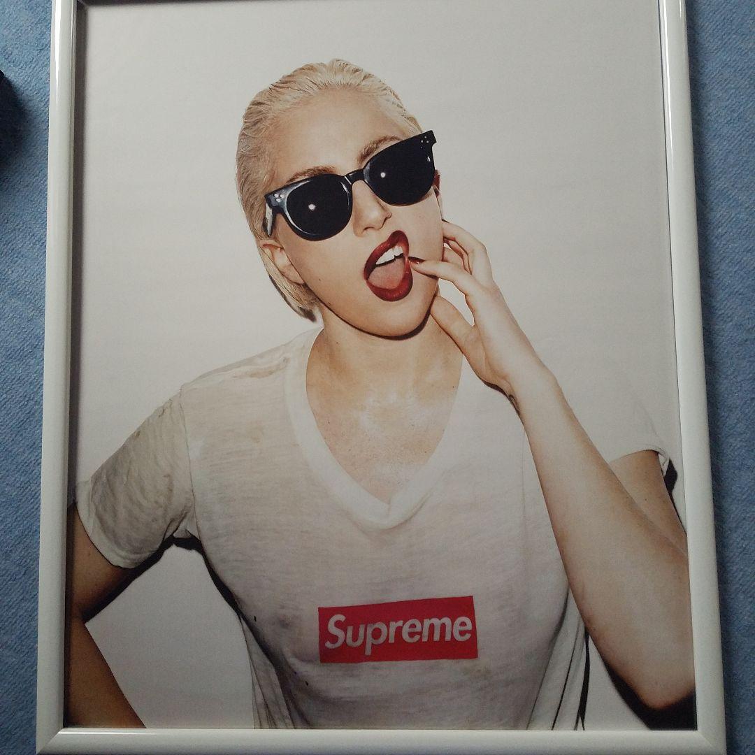 Supreme　レディーガガ　ポスター