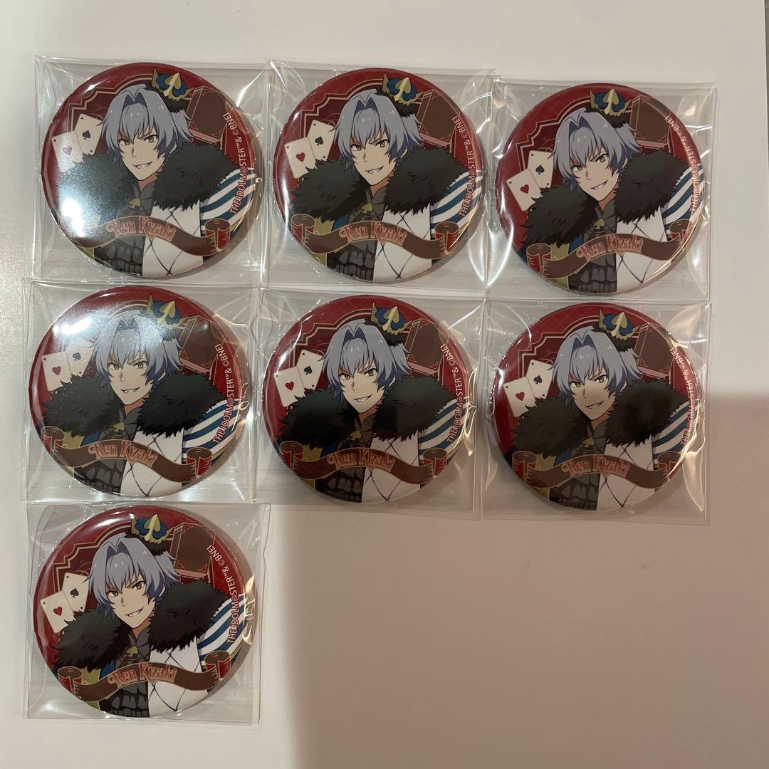 アイドルマスターsideM アリス　牙崎漣　缶バッジ