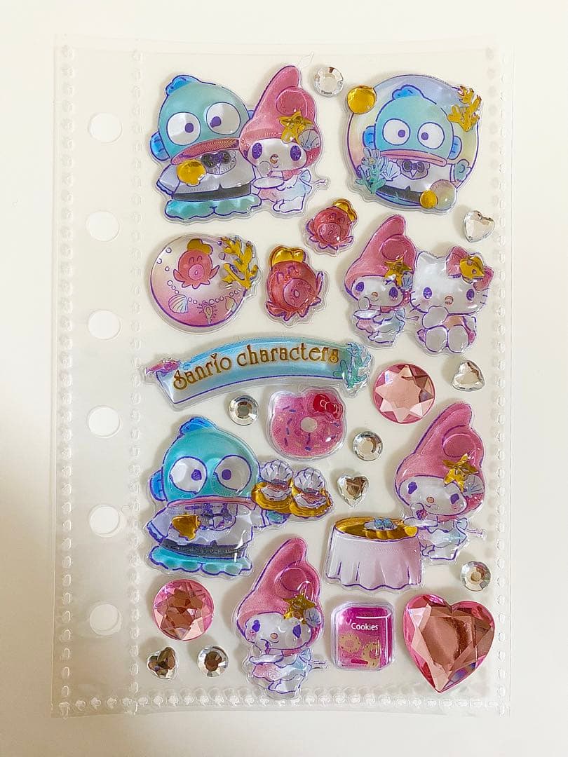 シール帳　完成品　ポムポムプリン　はぴだんぶい　マイメロディ　クロミ　サンリオ