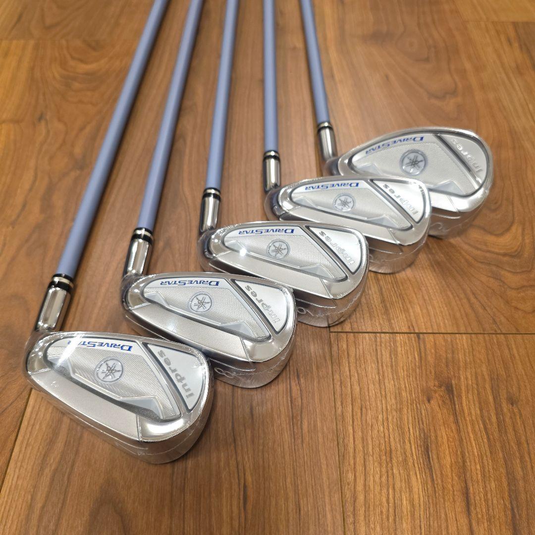 【新品未使用 レディース】ヤマハ ドライブスター アイアン 5本セット