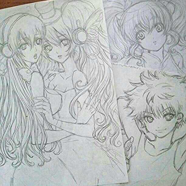 鉛筆イラストオーダー 【オーダー一旦終了】