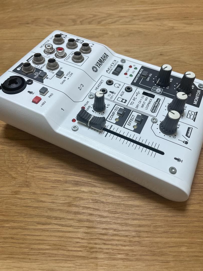 【箱・付属品あり】YAMAHA AG03 ミキシングコンソール（おまけ付）
