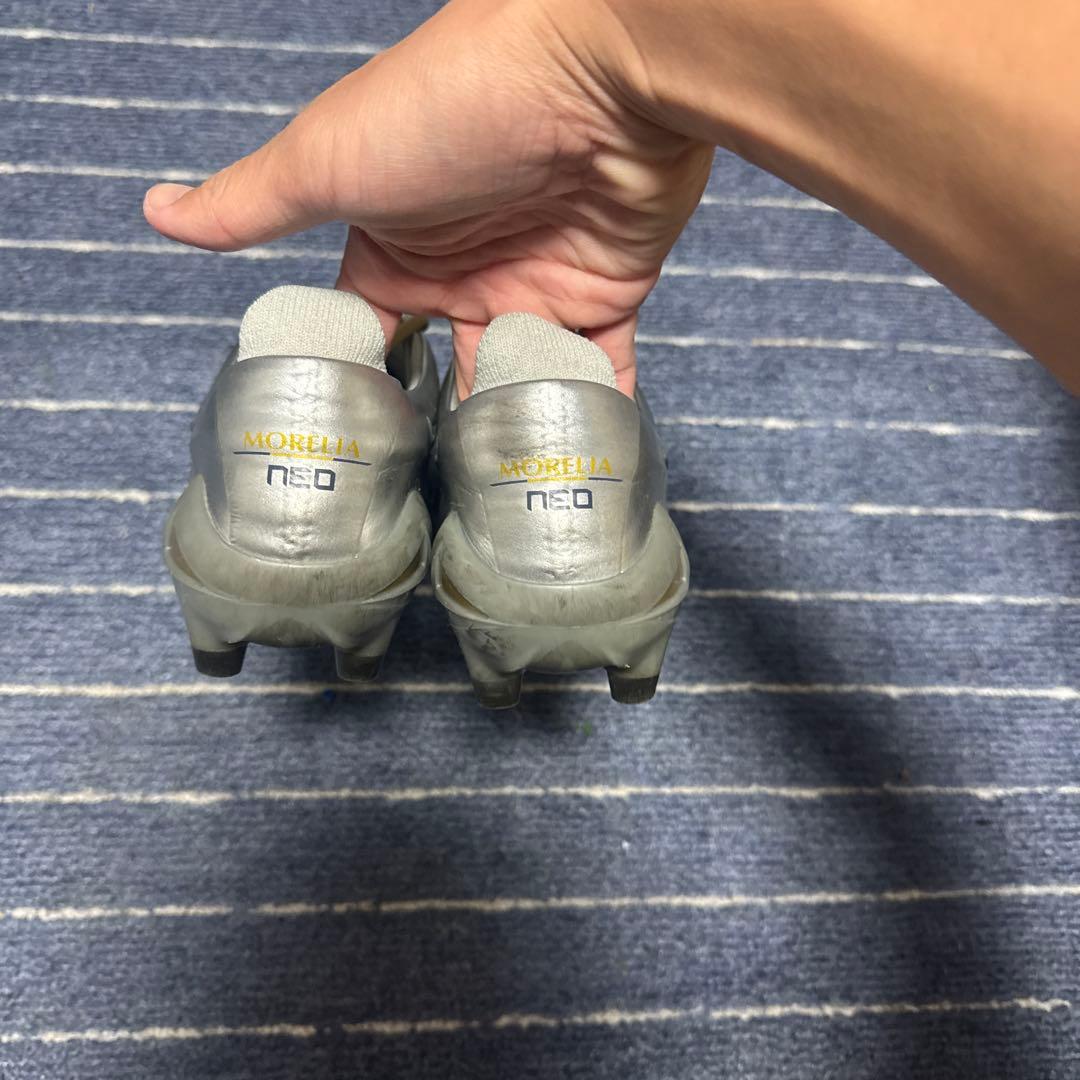 Mizuno サッカーシューズ シルバー 日本製