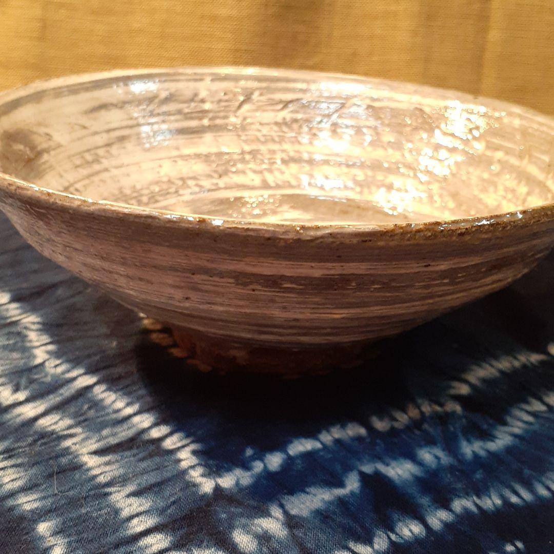 故、石田陶春　作　三島手茶碗