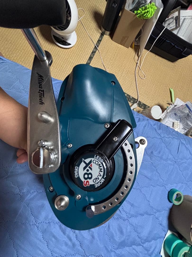 実釣未使用　超美品　　ミヤマエCX-8S