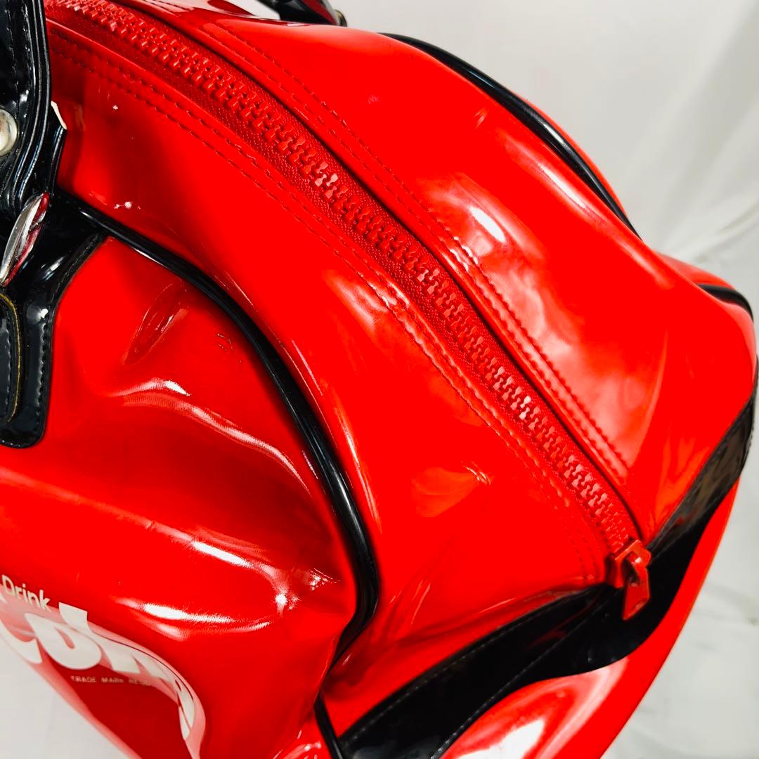 Coca-Cola ボストンバッグ エナメルスポーツバッグ　ヴィンテージ