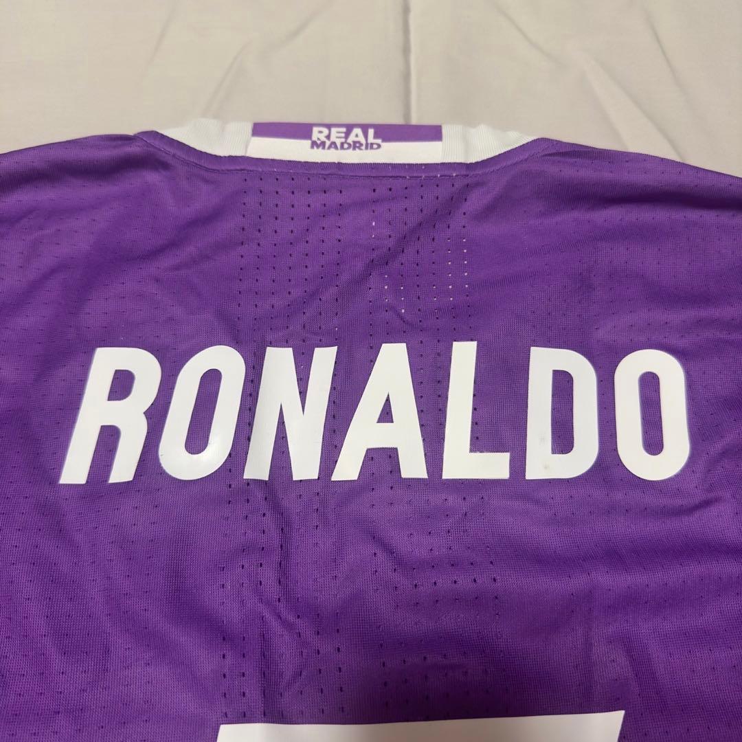 【正規品】選手支給 レアル・マドリード 16/17ロナウド CL