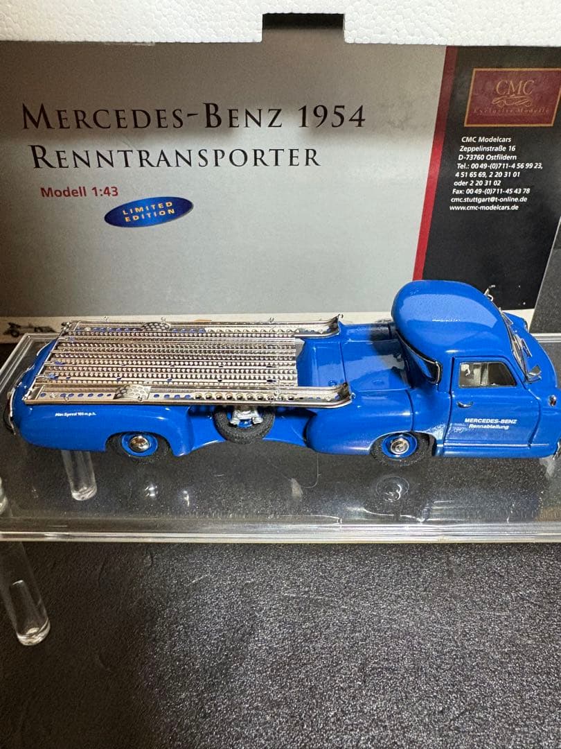 ミニカー CMC Mercedes-Benz 1954 Renntransporter