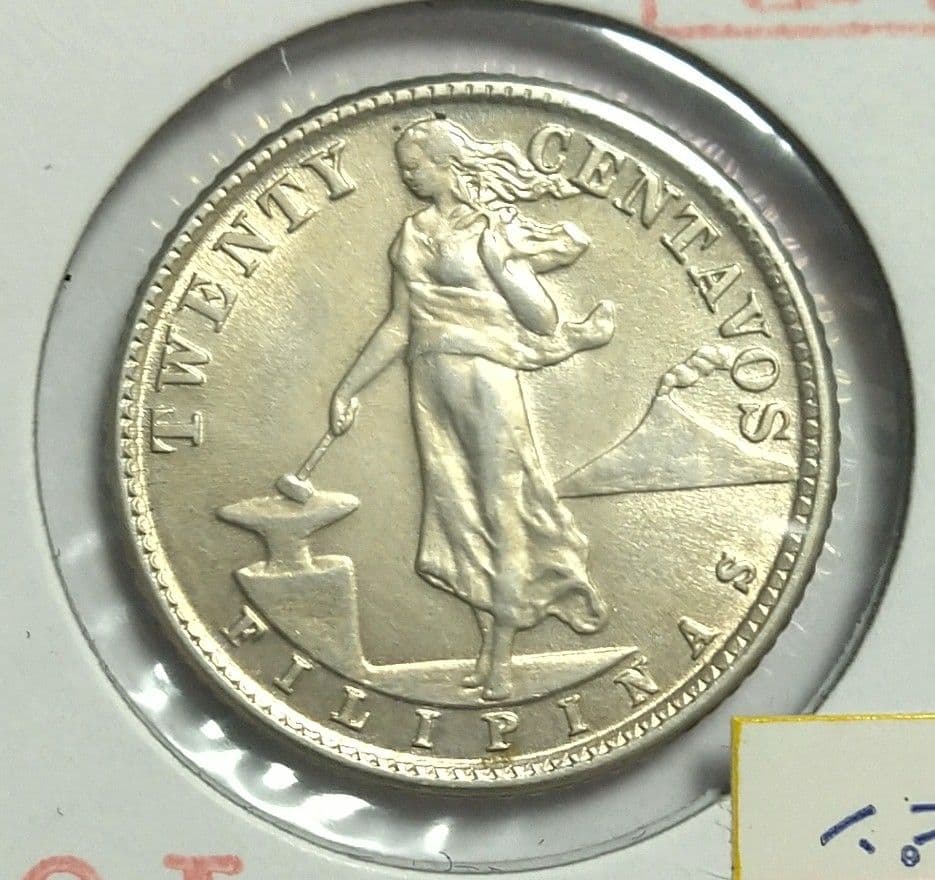 フィリピン銀貨 10センター 20センター 未使用