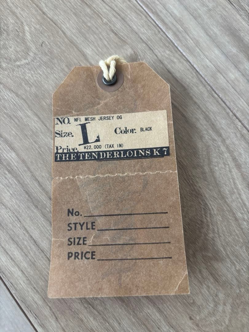 シャツ TENDERLOIN NFL MESHJERSER