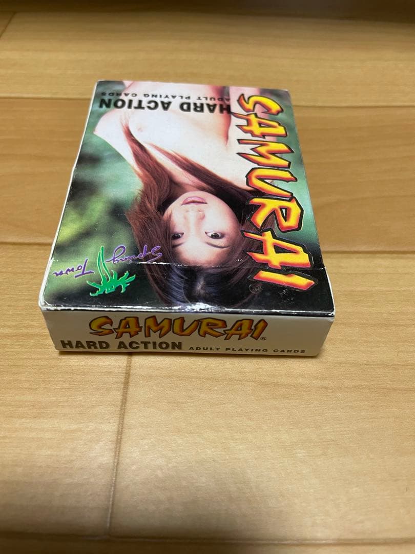 54枚箱有りヌードトランプ　SAMURAI ACTION セクシートランプ