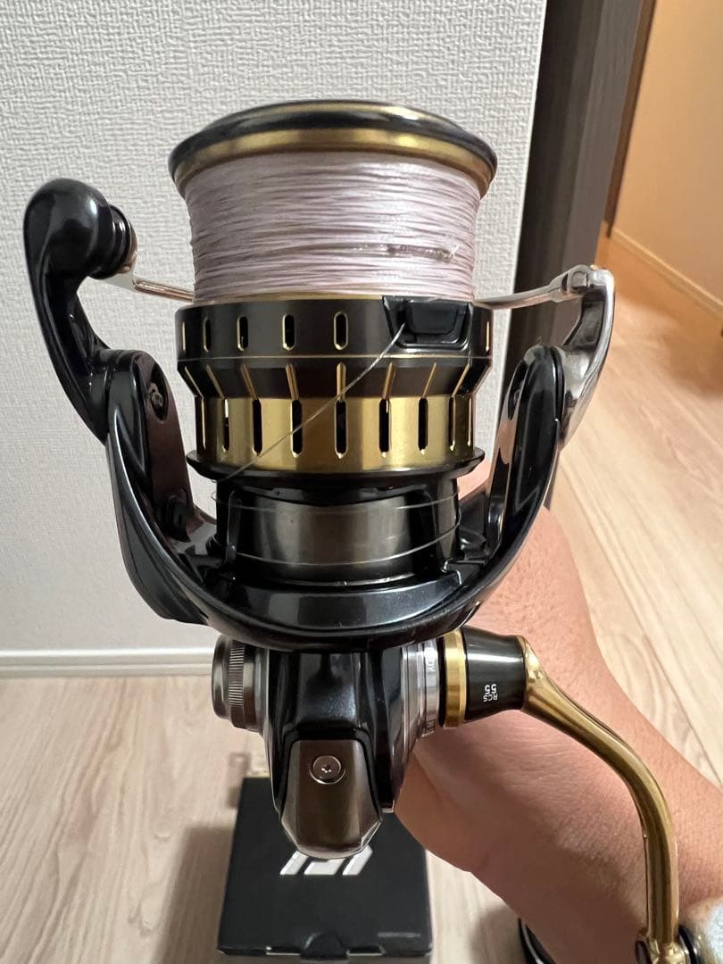 24セルテート2500-H SLPカスタム　純正スプールとハンドル付き