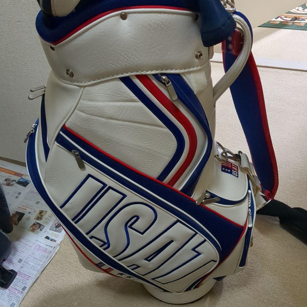 美品高級USAキャディバッグ