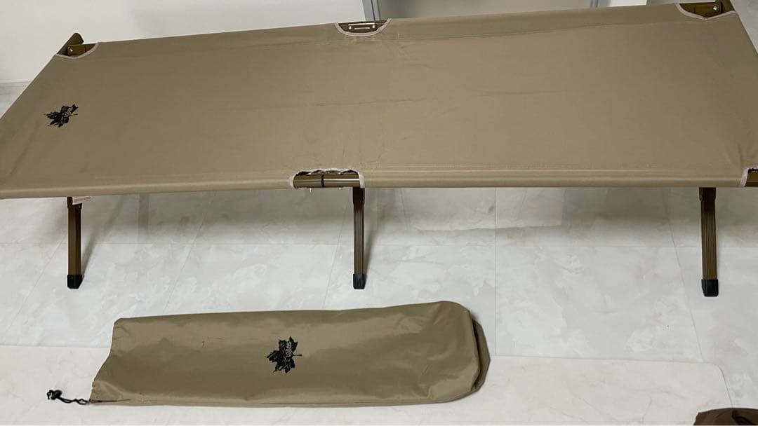 LOGOS プレミアムライン コット ベージュ