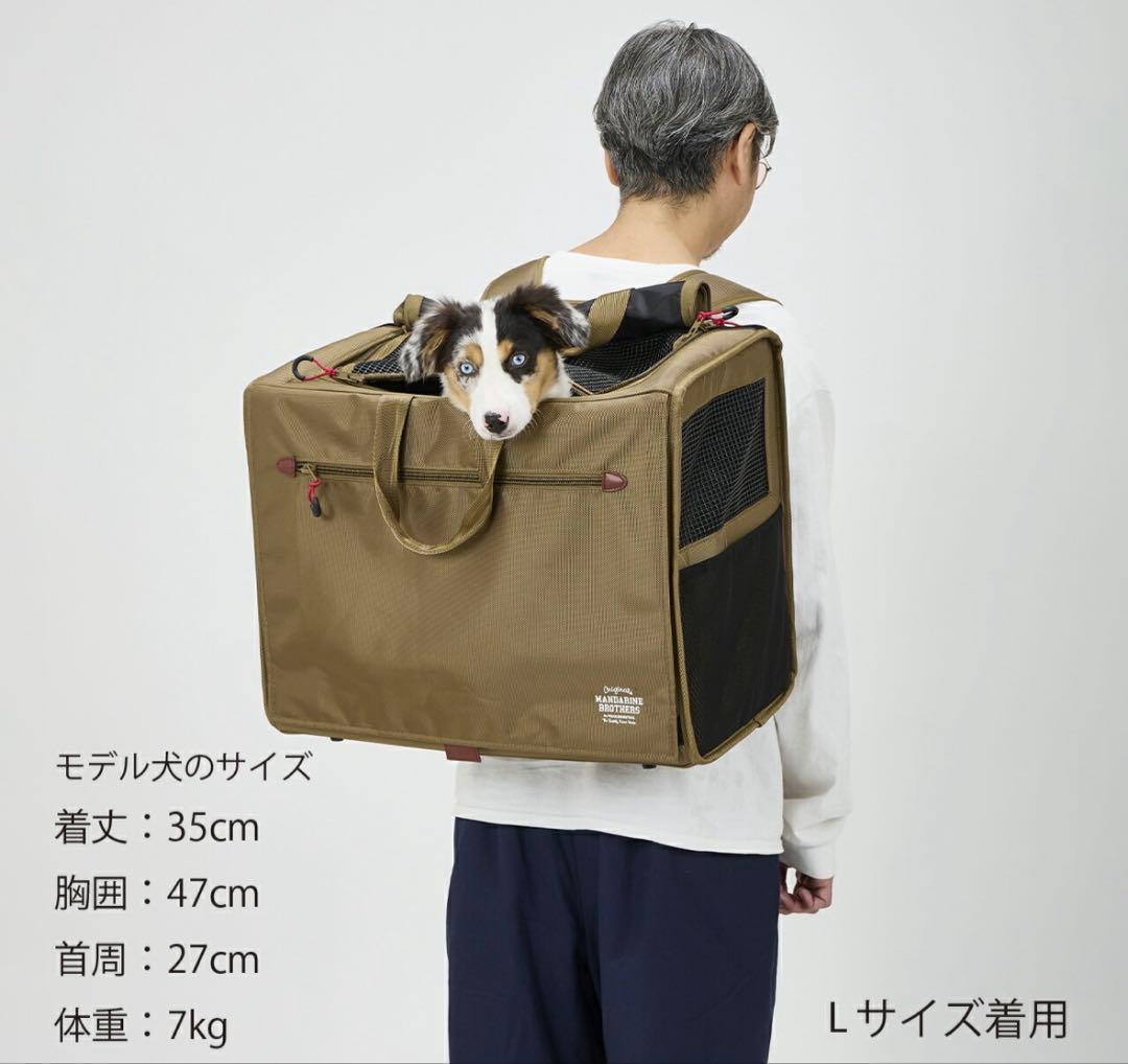 ブリクストンキャリーバックパック ワイド ※リニューアル　ブラウン　M