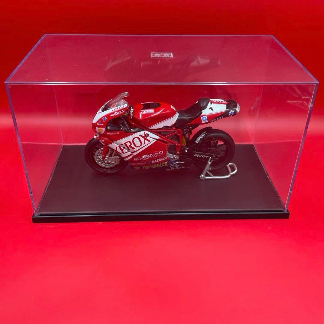 【美品】NewRay 1/12 ドゥカティ 999 ゼロックス ケース付 完成品