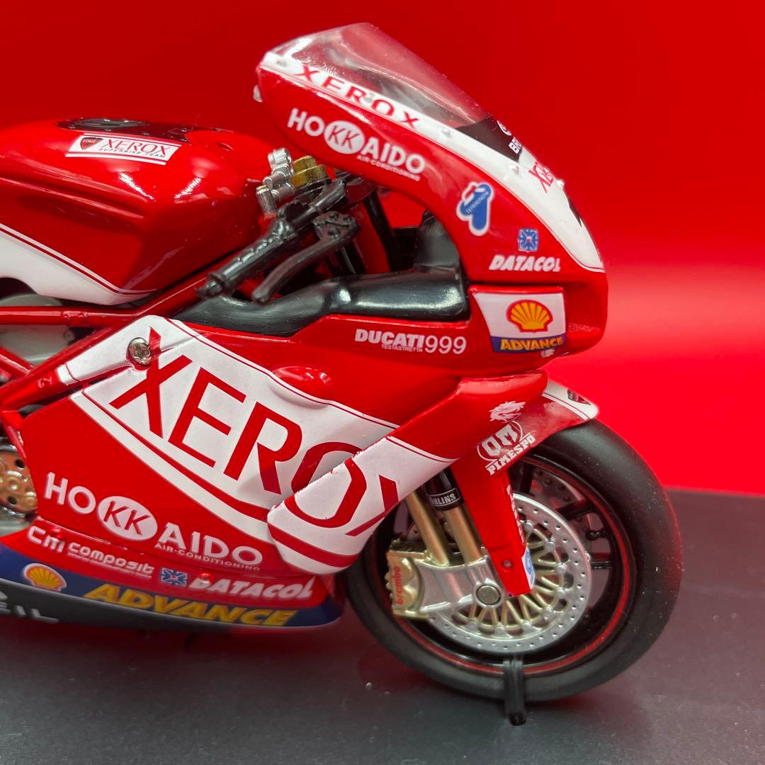 【美品】NewRay 1/12 ドゥカティ 999 ゼロックス ケース付 完成品