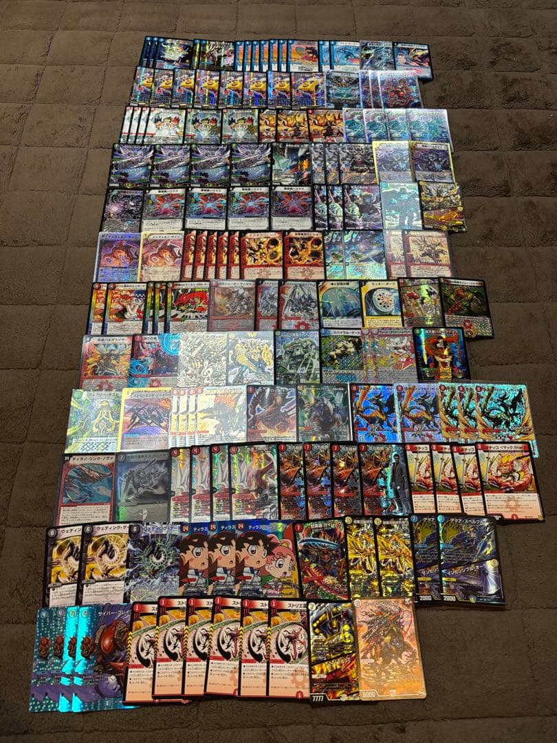 デュエルマスターズ デュエマ 引退 大量 約456枚 デッキケース付きまとめ売り