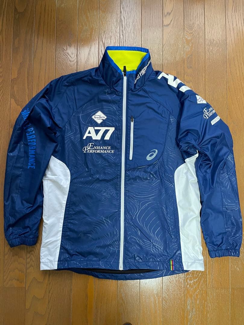 【アシックス】ASICS A77 ウインドブレーカー上下セット Lサイズ 新品