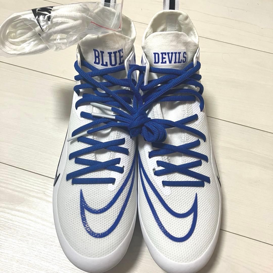 ラクロス　アメフト　スパイク　ナイキ　ハラチ　8 Duke大学　カスタム26cm