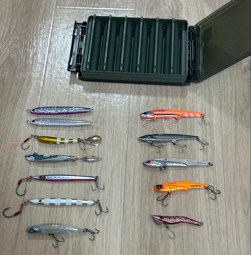 【13点セット】メタルバイブ　ブレード　ショアジギ28g〜80g