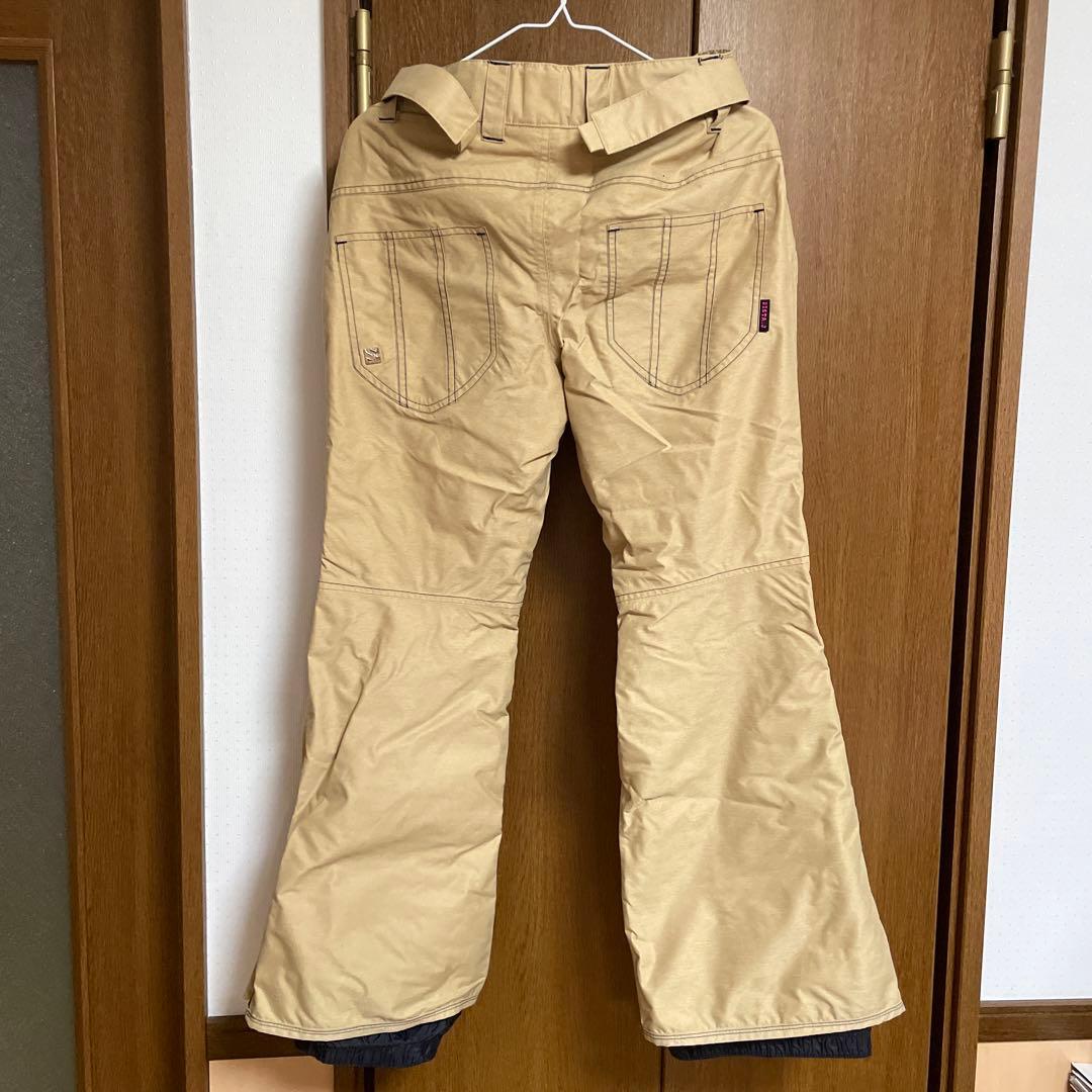 【美品】SISTA.J　スノボウェア 上下3点セット 　チェックレッド　Mサイズ