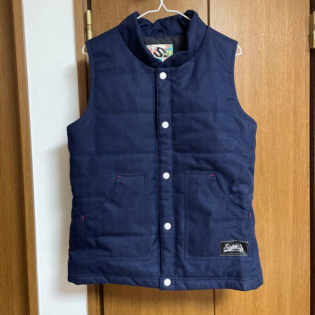 【美品】SISTA.J　スノボウェア 上下3点セット 　チェックレッド　Mサイズ