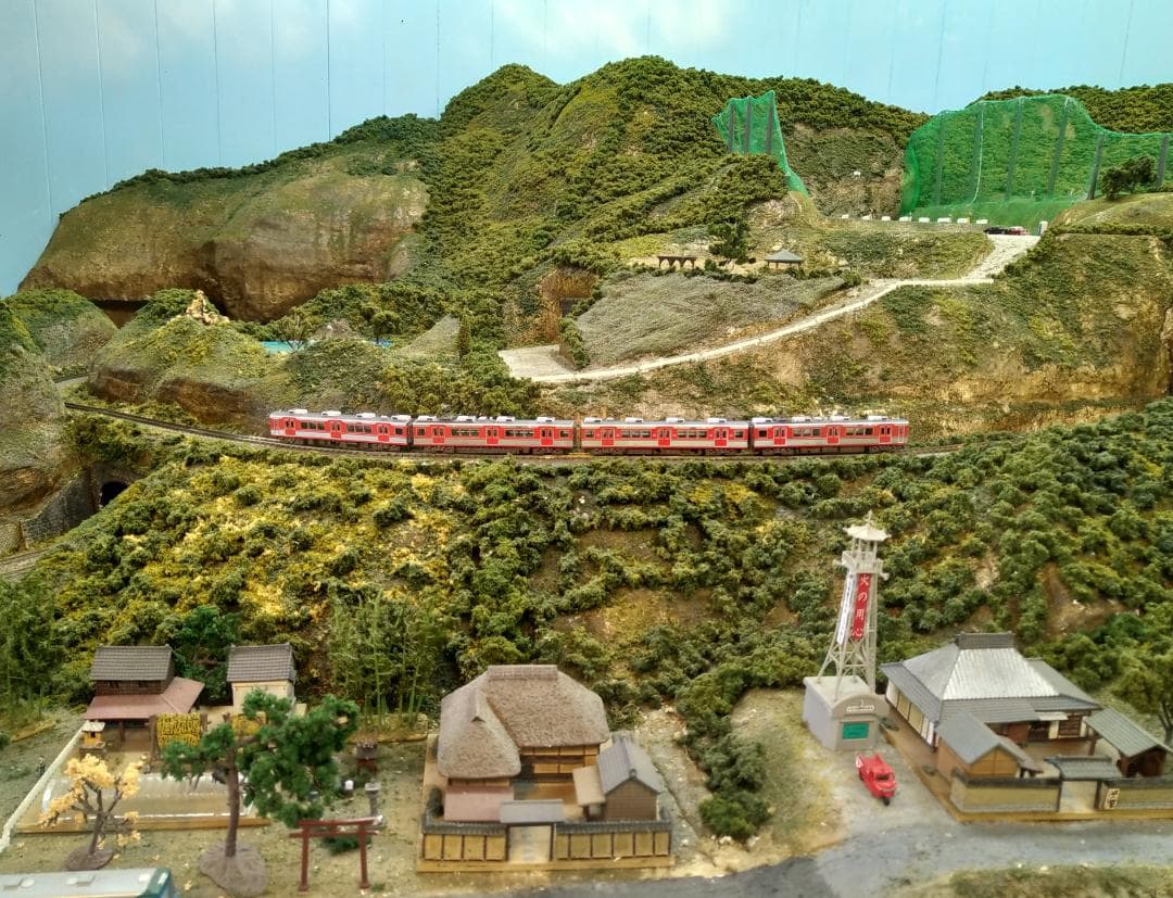 神戸電鉄3000系・中期型・新塗装・ワンマン 4両セット Nゲージ