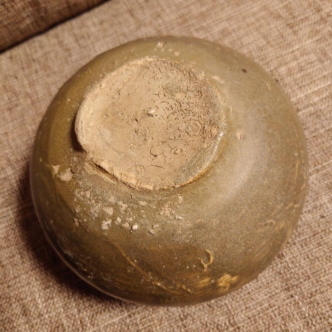 李朝飴釉算盤玉形壺