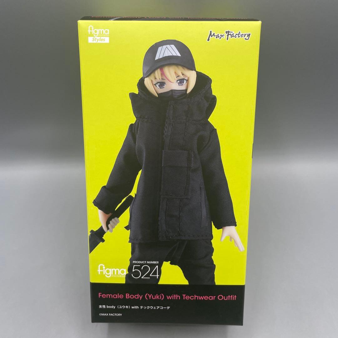 未開封 figma 女性BODY ユウキ with テックウェアコーデ