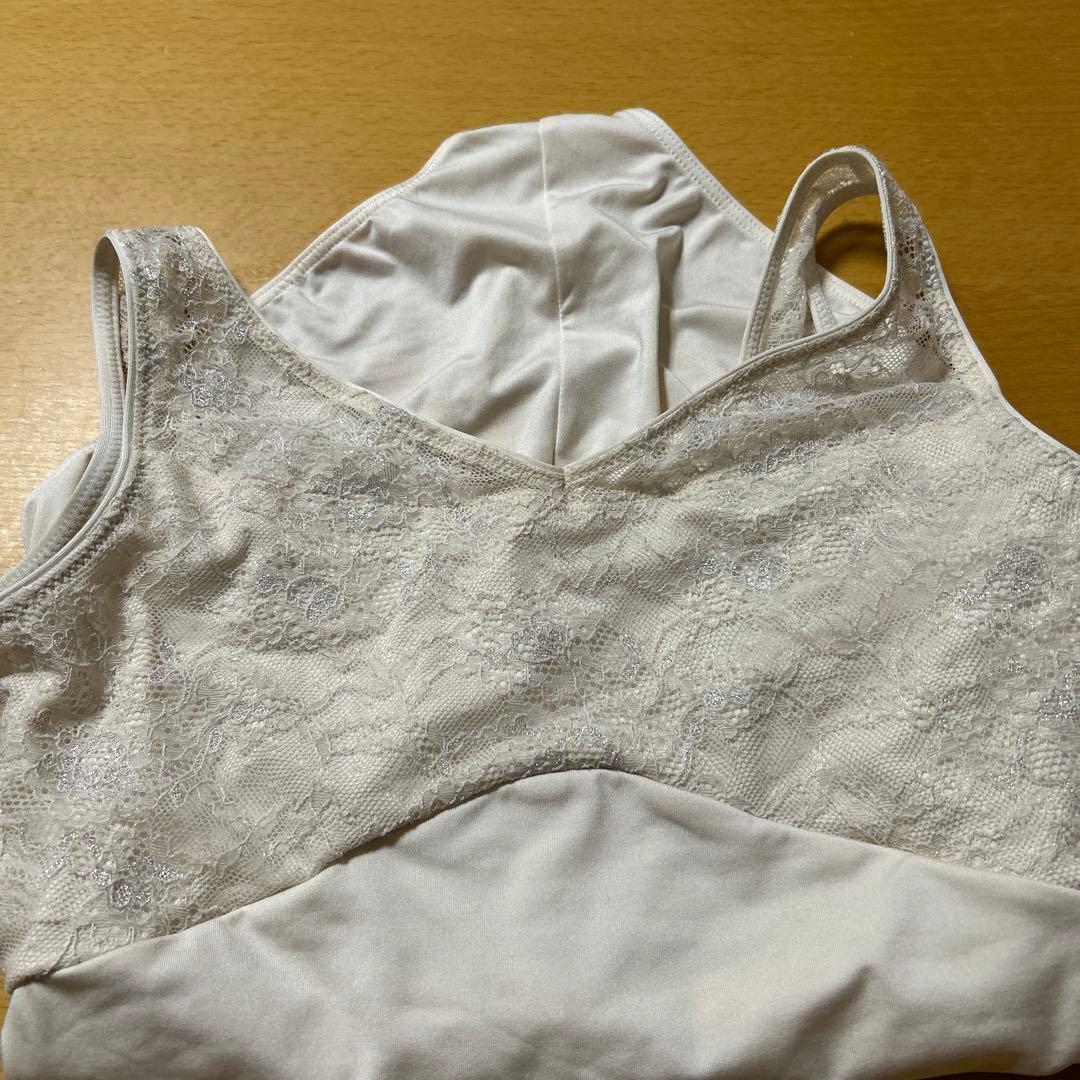 チャコット　レオタード　白　L