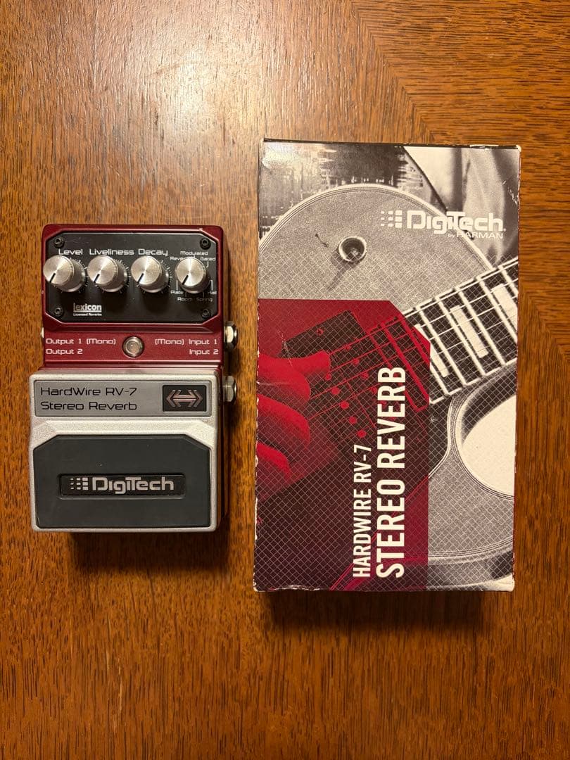 ギター RV-7 Stereo Reverb HardWire