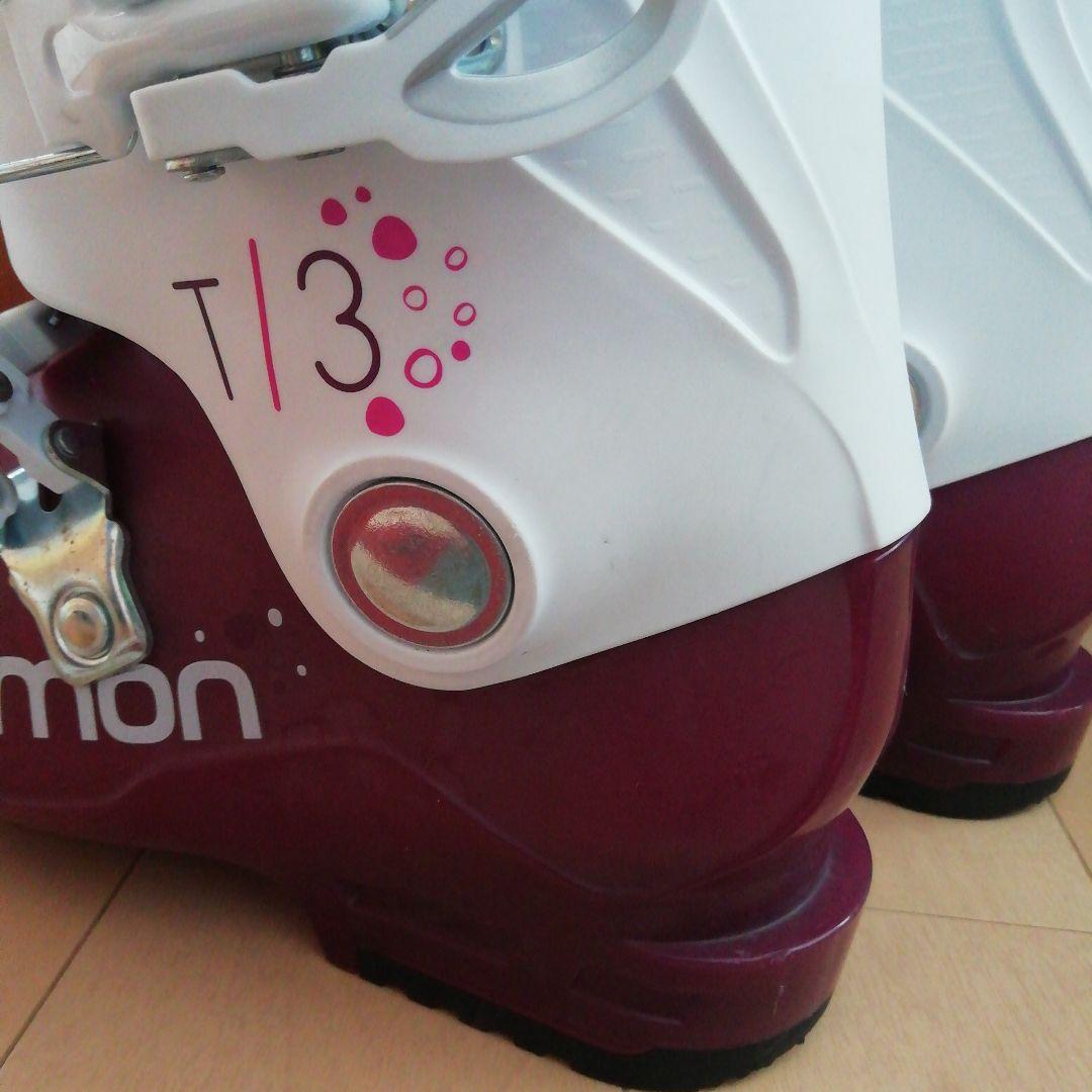 即購入可能　相談賜わります　SALOMON スキーブーツ　22-22.5