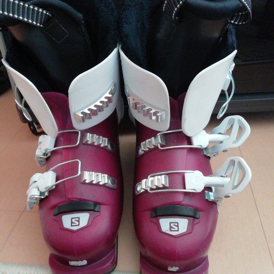 即購入可能　相談賜わります　SALOMON スキーブーツ　22-22.5